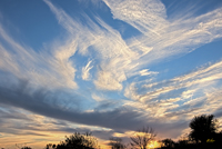 Crosswinds at Sunset
